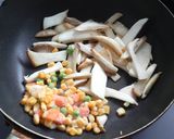 ✿エリンギとほうれん草のバター炒め✿作り方4写真