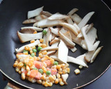 ✿エリンギとほうれん草のバター炒め✿作り方4写真