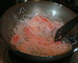 もう出来た!しらたきとたらこの炒めたの作り方4写真