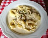 チーズとナッツのクリームソースパスタ作り方10写真