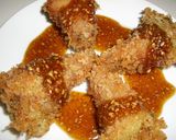 照り焼きソースの和風カマンベールフライ✿作り方4写真