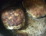 カリッと焼きハンバーグ*チーズイン*作り方11写真