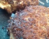 カリッと焼きハンバーグ*チーズイン*作り方13写真