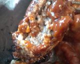 カリッと焼きハンバーグ*チーズイン*作り方20写真