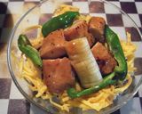 卵1個で作ってる薄焼き卵作り方7写真