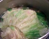 鍋ひとつで簡単★キャベツの重ねコンソメ煮作り方5写真