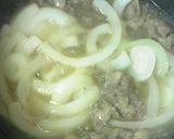 ほんだしで簡単冷やし肉うどん作り方2写真