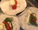 餃子の皮利用☆ちょこっとピザ☆作り方2写真