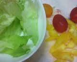 簡単★豆腐サラダ 梅ドレッシングで作り方2写真