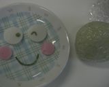 ☂けろけろけろっぴのお弁当☂（キャラ弁）作り方1写真