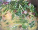 水菜のお好み焼き作り方3写真