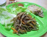 きんぴら肉味噌ごぼう作り方6写真