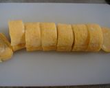 お弁当に(✪‿　✪♡恋するハートの卵焼き作り方4写真