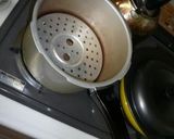 ホットケーキミックス黒ごまきな粉蒸しパン作り方2写真