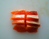 カマンベールとサーモンのブルスケッタ作り方3写真