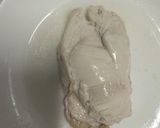 鶏むね肉とたたきキュウリの胡麻ドレ合え作り方2写真