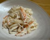 大根とカニカマの醤油マヨサラダ作り方6写真