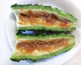 ゴーヤとエリンギの味噌ダレ焼き作り方2写真