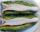 ゴーヤとエリンギの味噌ダレ焼き作り方3写真