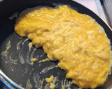 ふわとろ♬鰻とチーズの和風オムライス❤作り方6写真