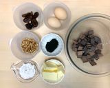 濃厚ガトーショコラ（スピルリナ入り）作り方1写真
