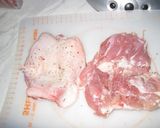 Cafe風　チキンサラダ作り方1写真