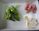 アスパラとベーコンのとろとろカマンベール作り方1写真
