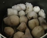 ❁祖母の味？♬里芋のゴマ味噌だれ和え❁作り方1写真