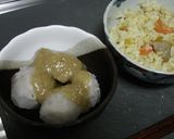 ❁祖母の味？♬里芋のゴマ味噌だれ和え❁作り方3写真