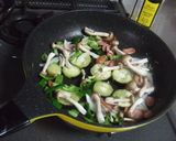 野菜たっぷり❤娘の大好きなナポリタン作り方3写真