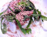 新玉納豆のせ☆血液サラサラそうめん。作り方2写真