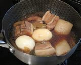 ねぎ豚(ゆで卵入り)作り方4写真