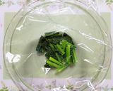 簡単昼食夕飯小松菜ツナ和風クリームパスタ作り方4写真