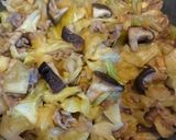 豚肉キャベツ椎茸の時短ウマウマ炒め作り方4写真