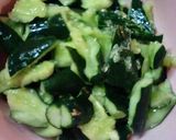 ☆さっぱり美味しい♪おかかうめきゅう☆作り方1写真