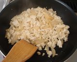 たくあん炒り豆腐作り方2写真