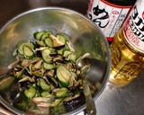 簡単！茄子と胡瓜の茗荷漬け作り方4写真
