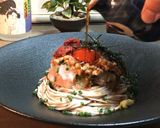 夏のダイエット麺・梅納豆おろし蕎麦作り方30写真