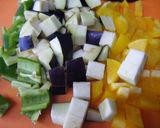 思いがけず美味しい夏野菜ピラフ作り方1写真