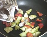 マーボー茄子風 あんかけ焼きそば作り方3写真