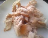 鶏胸肉でおいしいスープごはん作り方3写真