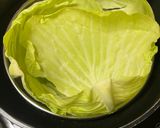 キャベツの包み蒸しすまし顔とともに🤣作り方1写真