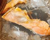 スモーク・オン・ザ・茶葉、鮭カマ編🐟作り方4写真