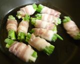 青ねぎの肉巻き＊ピリ辛コチュジャン味作り方5写真