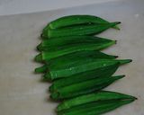 ●オクラと梅のねばねば冷ややっこ　豆腐●作り方1写真