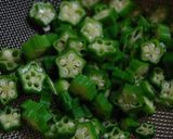 ●オクラと梅のねばねば冷ややっこ　豆腐●作り方2写真