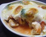 簡単ヘルシー❤豆腐と野菜のグラタン♪作り方8写真