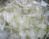 白菜の芯の辛味和え作り方5写真