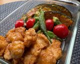 【簡単夕食】柔らか鶏胸肉とかぼちゃの南蛮漬け作り方5写真