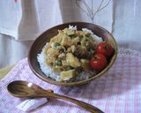 幕の内弁当に入ってるアレ！たけのこ＆挽肉作り方5写真